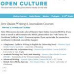 Free online writing courses